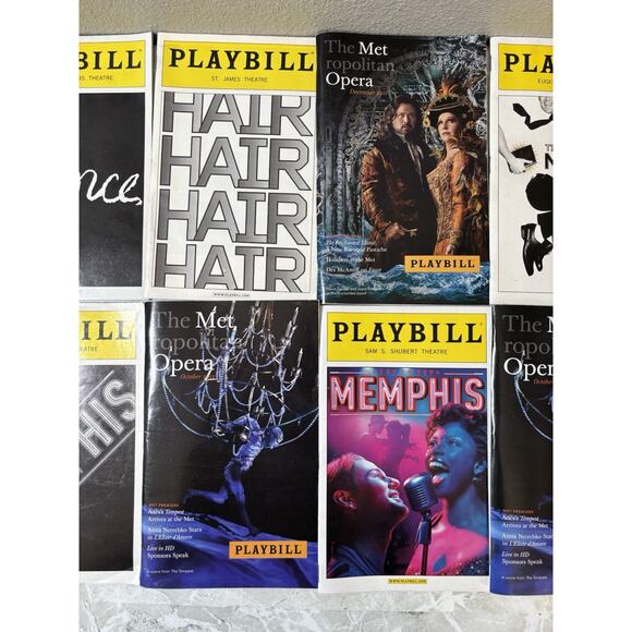 Lot Of 12‎ Broadway Playbills - Variety Of Shows And Theatres - Picture 3 of 7